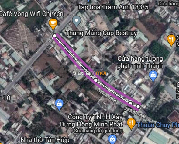 Đường sẽ mở theo quy hoạch ở xã Tân Hiệp, huyện Hóc Môn, TP HCM (phần 1) - Ảnh 3. Đường sẽ mở theo quy hoạch ở xã Tân Hiệp, huyện Hóc Môn, TP HCM (phần 1) - Ảnh 3.