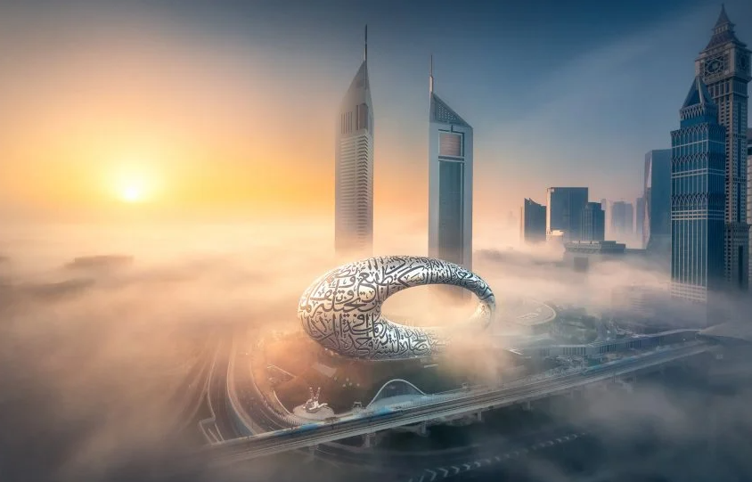 Khám phá vẻ đẹp siêu thực của kiến trúc Bảo tàng Tương lai tại Dubai - Ảnh 1. Khám phá vẻ đẹp siêu thực của kiến trúc Bảo tàng Tương lai tại Dubai - Ảnh 1.