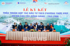 Ký thỏa thuận hợp tác đầu tư Dự án cao tốc Đồng Đăng - Trà Lĩnh