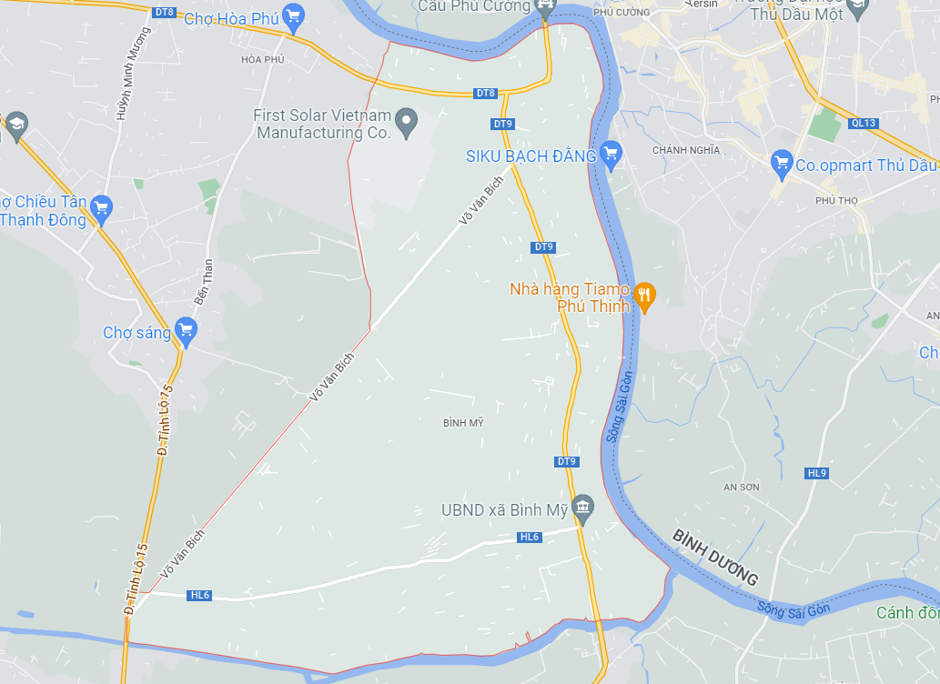 Đường sẽ mở theo quy hoạch ở xã Hòa Phú, huyện Củ Chi, TP HCM (phần 1) - Ảnh 1.