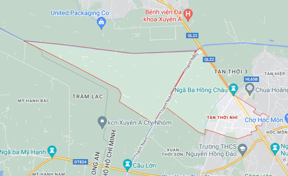 Đường sẽ mở theo quy hoạch ở xã Tân Thới Nhì, huyện Hóc Môn, TP HCM (phần 2) - Ảnh 1. Đường sẽ mở theo quy hoạch ở xã Tân Thới Nhì, huyện Hóc Môn, TP HCM (phần 2) - Ảnh 1.