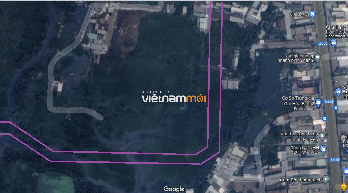 Đường sẽ mở theo quy hoạch ở xã Bình Hưng, huyện Bình Chánh, TP HCM (Phần 4) - Ảnh 8. Đường sẽ mở theo quy hoạch ở xã Bình Hưng, huyện Bình Chánh, TP HCM (Phần 4) - Ảnh 8.