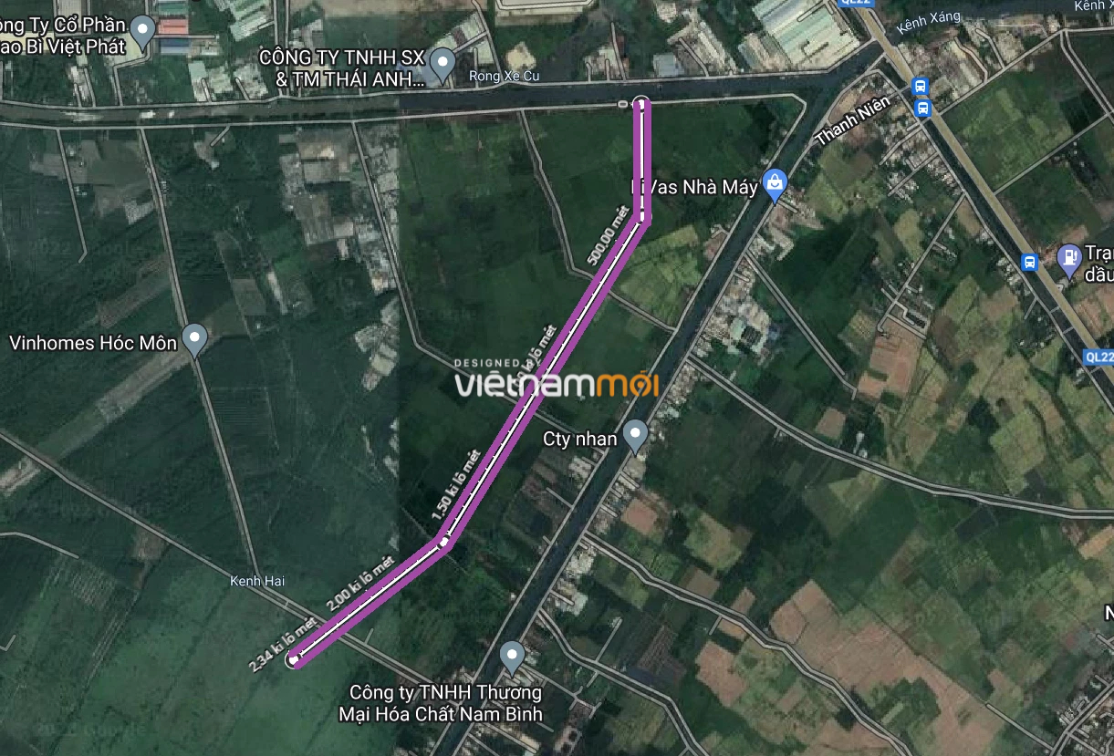 Đường sẽ mở theo quy hoạch ở xã Tân Thới Nhì, huyện Hóc Môn, TP HCM (phần 9) - Ảnh 3.