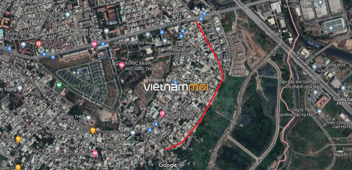 Đường sẽ mở theo quy hoạch ở phường Tăng Nhơn Phú A, quận 9, Thủ Đức, TP HCM (phần 1) - Ảnh 3. Đường sẽ mở theo quy hoạch ở phường Tăng Nhơn Phú A, quận 9, Thủ Đức, TP HCM (phần 1) - Ảnh 3.