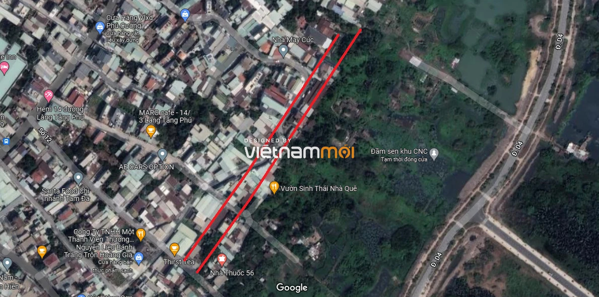 Đường sẽ mở theo quy hoạch ở phường Tăng Nhơn Phú A, quận 9, Thủ Đức, TP HCM (phần 1) - Ảnh 6. Đường sẽ mở theo quy hoạch ở phường Tăng Nhơn Phú A, quận 9, Thủ Đức, TP HCM (phần 1) - Ảnh 6.