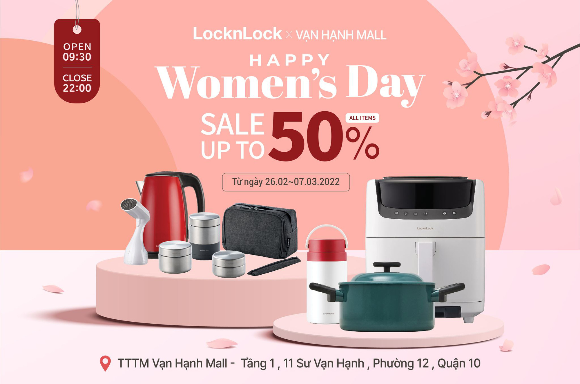 Gợi ý các chương trình khuyến mãi ngày 8/3 năm 2022 - Ảnh 4. Gợi ý các chương trình khuyến mãi ngày 8/3 năm 2022 - Ảnh 4.