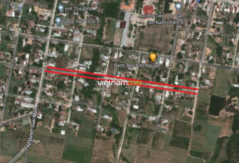 Đường sẽ mở theo quy hoạch ở xã Cam An Nam, huyện Cam Lâm, tỉnh Khánh Hòa (phần 10) - Ảnh 3. Đường sẽ mở theo quy hoạch ở xã Cam An Nam, huyện Cam Lâm, tỉnh Khánh Hòa (phần 10) - Ảnh 3.
