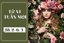 Tử vi tuần mới của 12 con giáp, 12 cung hoàng đạo (28/2-6/3): Thìn tình duyên khởi sắc, Xử Nữ gặp may mắn