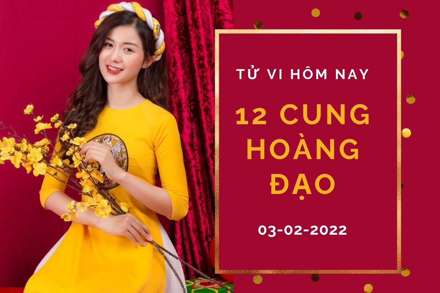 Tử vi hôm nay (3/2/2022) của 12 cung hoàng đạo: Bạch Dương tiền bạc rủng rỉnh, Bảo Bình đào hoa nở rộ - Ảnh 1. Tử vi hôm nay (3/2/2022) của 12 cung hoàng đạo: Bạch Dương tiền bạc rủng rỉnh, Bảo Bình đào hoa nở rộ - Ảnh 1.