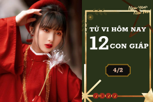 Tử vi hàng ngày hôm nay 4/2 của 12 con giáp: Mùi gặp nhiều rắc rối, Tuất tài lộc sung túc