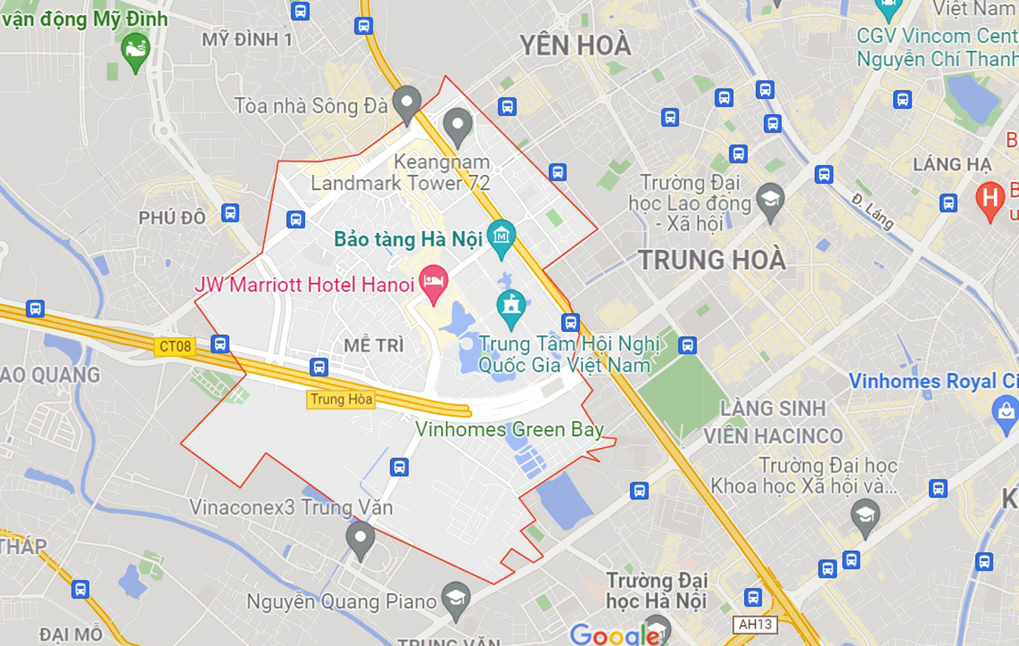 Những khu đất sắp thu hồi để mở đường ở phường Mễ Trì, Nam Từ Liêm, Hà Nội - Ảnh 1. Những khu đất sắp thu hồi để mở đường ở phường Mễ Trì, Nam Từ Liêm, Hà Nội - Ảnh 1.
