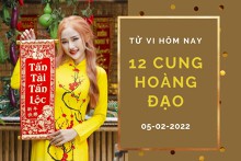 Tử vi hôm nay (5/2/2022) của 12 cung hoàng đạo: Thiên Bình đón tin vui, Sư Tử may mắn về tiền bạc