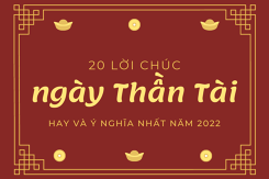 20 lời chúc ngày Thần Tài hay và ý nghĩa nhất năm 2022