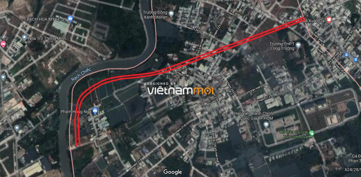 Đường sẽ mở theo quy hoạch ở phường Long Trường, quận 9, Thủ Đức, TP HCM (phần 15) - Ảnh 3. Đường sẽ mở theo quy hoạch ở phường Long Trường, quận 9, Thủ Đức, TP HCM (phần 15) - Ảnh 3.