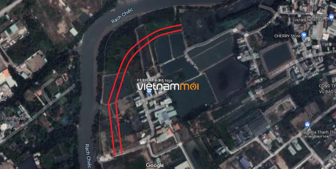 Đường sẽ mở theo quy hoạch ở phường Long Trường, quận 9, Thủ Đức, TP HCM (phần 15) - Ảnh 4. Đường sẽ mở theo quy hoạch ở phường Long Trường, quận 9, Thủ Đức, TP HCM (phần 15) - Ảnh 4.