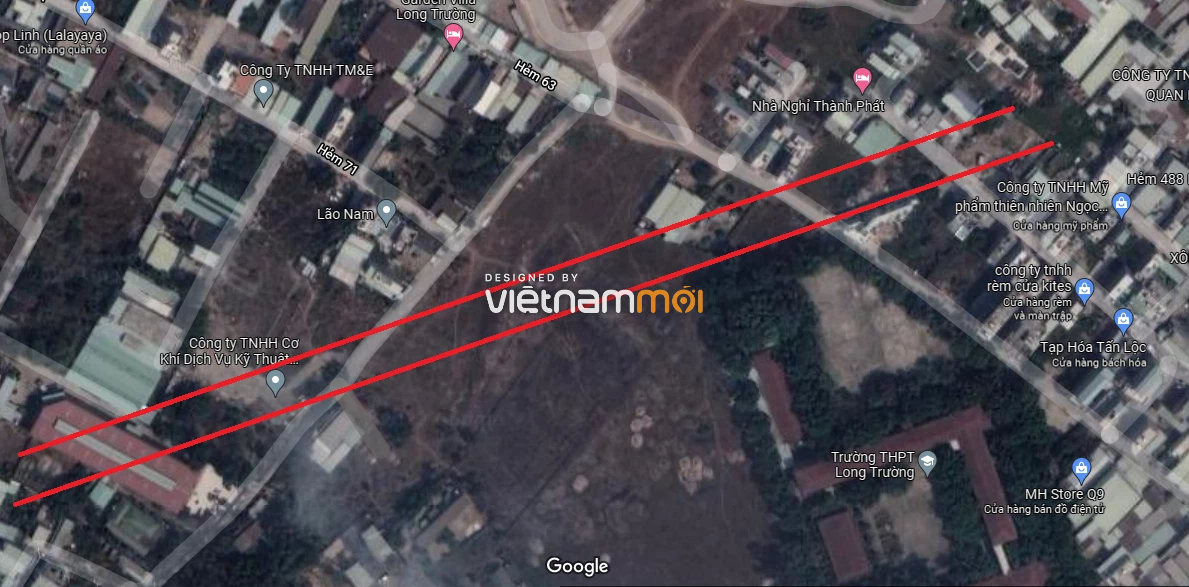 Đường sẽ mở theo quy hoạch ở phường Long Trường, quận 9, Thủ Đức, TP HCM (phần 15) - Ảnh 7. Đường sẽ mở theo quy hoạch ở phường Long Trường, quận 9, Thủ Đức, TP HCM (phần 15) - Ảnh 7.