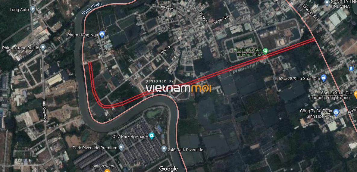 Đường sẽ mở theo quy hoạch ở phường Long Trường, quận 9, Thủ Đức, TP HCM (phần 16) - Ảnh 3. Đường sẽ mở theo quy hoạch ở phường Long Trường, quận 9, Thủ Đức, TP HCM (phần 16) - Ảnh 3.