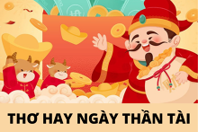 Tham khảo 5 bài thơ hay ngày Thần Tài mới nhất năm 2022