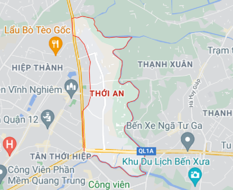 Đường sẽ mở theo quy hoạch ở phường Thới An, quận 12, TP HCM (phần 3) - Ảnh 1. Đường sẽ mở theo quy hoạch ở phường Thới An, quận 12, TP HCM (phần 3) - Ảnh 1.