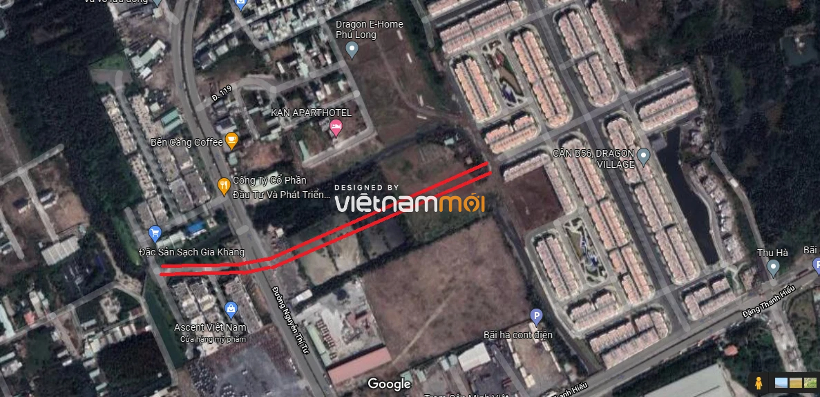 Đường sẽ mở theo quy hoạch ở phường Phú Hữu, quận 9, Thủ Đức, TP HCM (phần 3) - Ảnh 3. Đường sẽ mở theo quy hoạch ở phường Phú Hữu, quận 9, Thủ Đức, TP HCM (phần 3) - Ảnh 3.