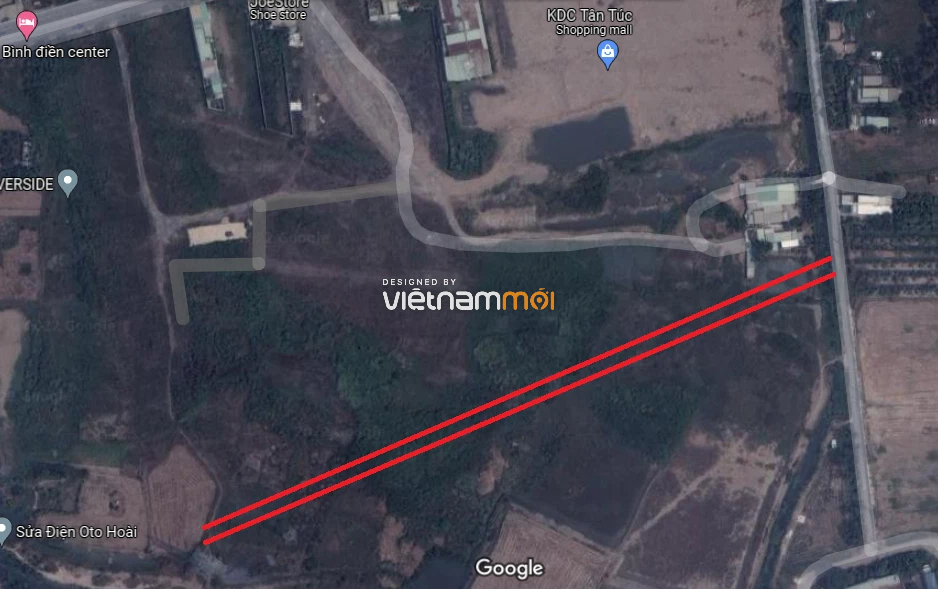 Đường sẽ mở theo quy hoạch ở thị trấn Tân Túc, huyện Bình Chánh, TP HCM (Phần 2) - Ảnh 5. Đường sẽ mở theo quy hoạch ở thị trấn Tân Túc, huyện Bình Chánh, TP HCM (Phần 2) - Ảnh 5.