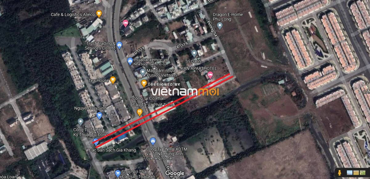 Đường sẽ mở theo quy hoạch ở phường Phú Hữu, quận 9, Thủ Đức, TP HCM (phần 3) - Ảnh 5. Đường sẽ mở theo quy hoạch ở phường Phú Hữu, quận 9, Thủ Đức, TP HCM (phần 3) - Ảnh 5.