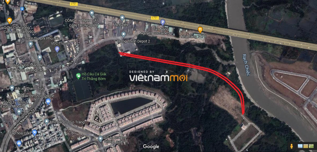Đường sẽ mở theo quy hoạch ở phường Phú Hữu, quận 9, Thủ Đức, TP HCM (phần 5) - Ảnh 3.
