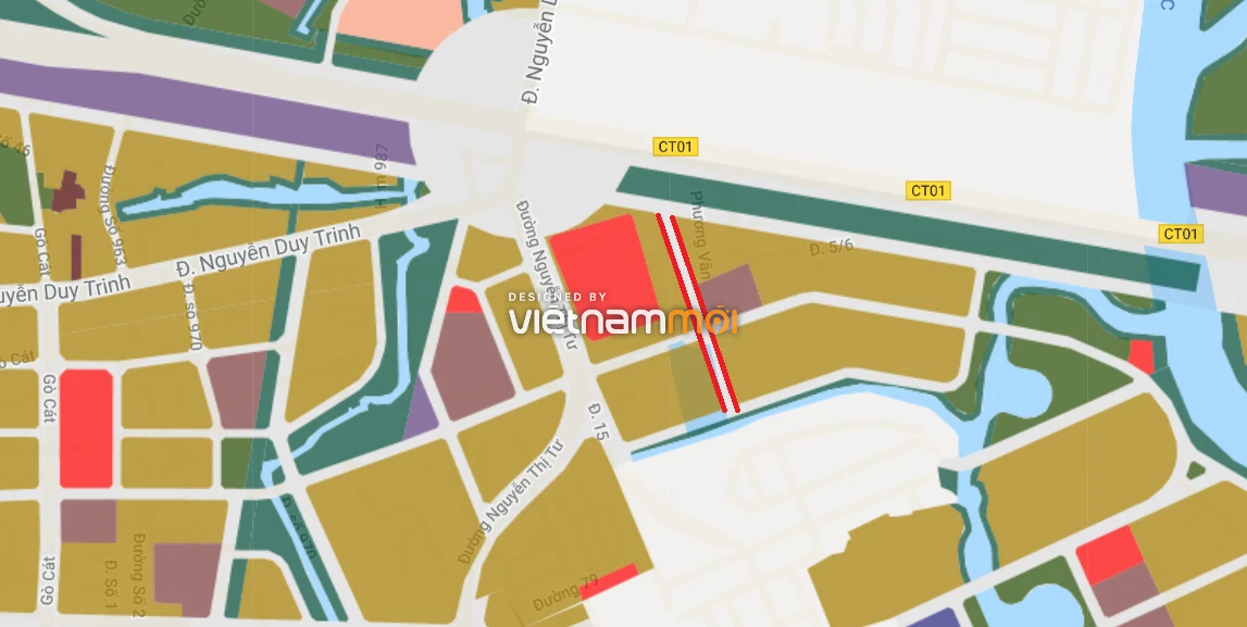 Đường sẽ mở theo quy hoạch ở phường Phú Hữu, quận 9, Thủ Đức, TP HCM (phần 5) - Ảnh 6.