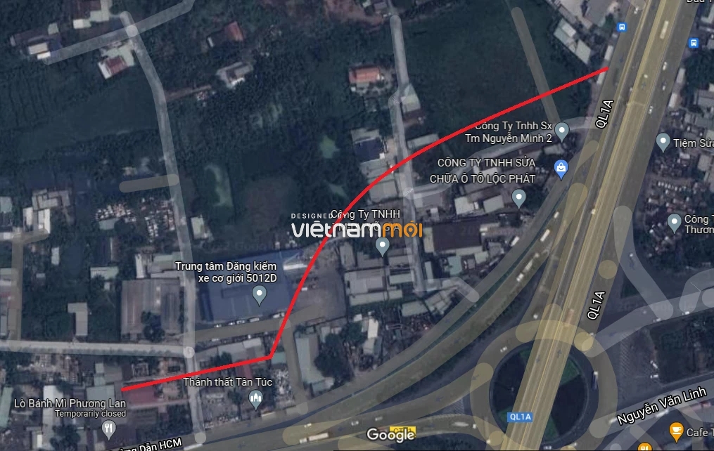 Đường sẽ mở theo quy hoạch ở thị trấn Tân Túc, huyện Bình Chánh, TP HCM (Phần 6) - Ảnh 7.