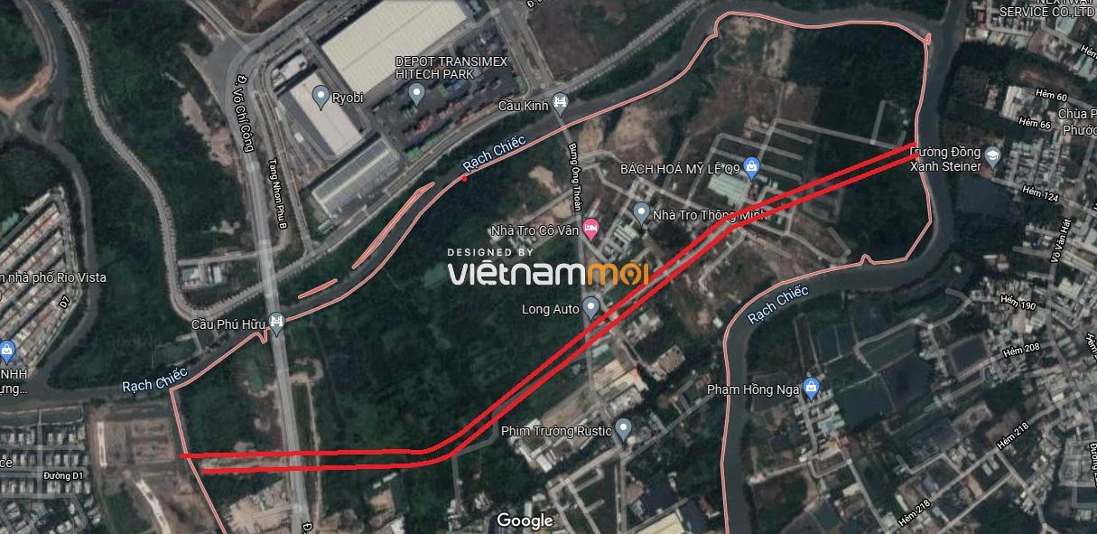 Đường sẽ mở theo quy hoạch ở phường Phú Hữu, quận 9, Thủ Đức, TP HCM (phần 6) - Ảnh 3.