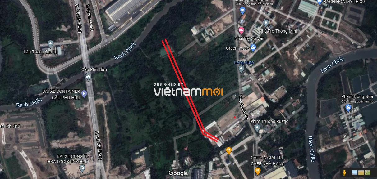 Đường sẽ mở theo quy hoạch ở phường Phú Hữu, quận 9, Thủ Đức, TP HCM (phần 7) - Ảnh 3. Đường sẽ mở theo quy hoạch ở phường Phú Hữu, quận 9, Thủ Đức, TP HCM (phần 7) - Ảnh 3.