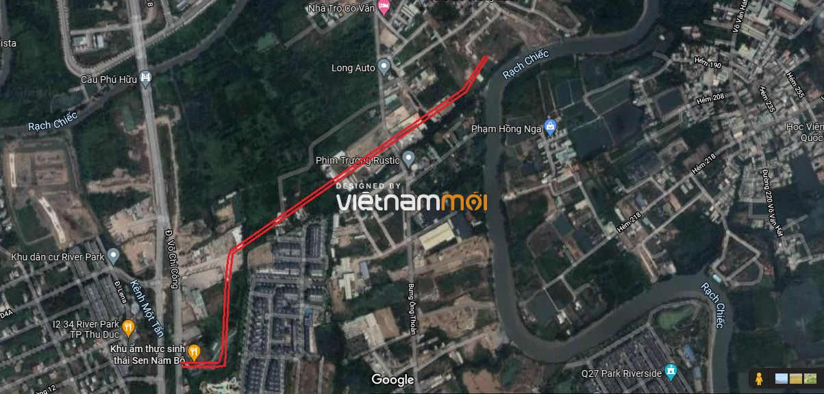 Đường sẽ mở theo quy hoạch ở phường Phú Hữu, quận 9, Thủ Đức, TP HCM (phần 8) - Ảnh 3.