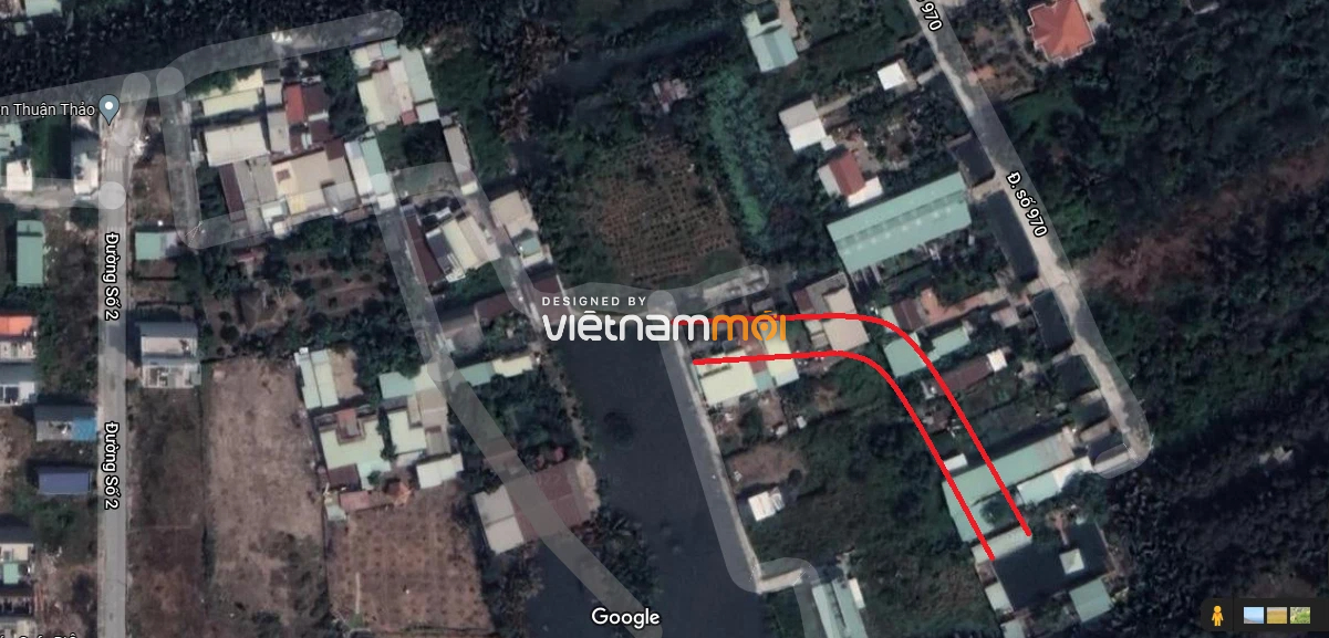 Đường sẽ mở theo quy hoạch ở phường Phú Hữu, quận 9, Thủ Đức, TP HCM (phần 11) - Ảnh 4. Đường sẽ mở theo quy hoạch ở phường Phú Hữu, quận 9, Thủ Đức, TP HCM (phần 11) - Ảnh 4.