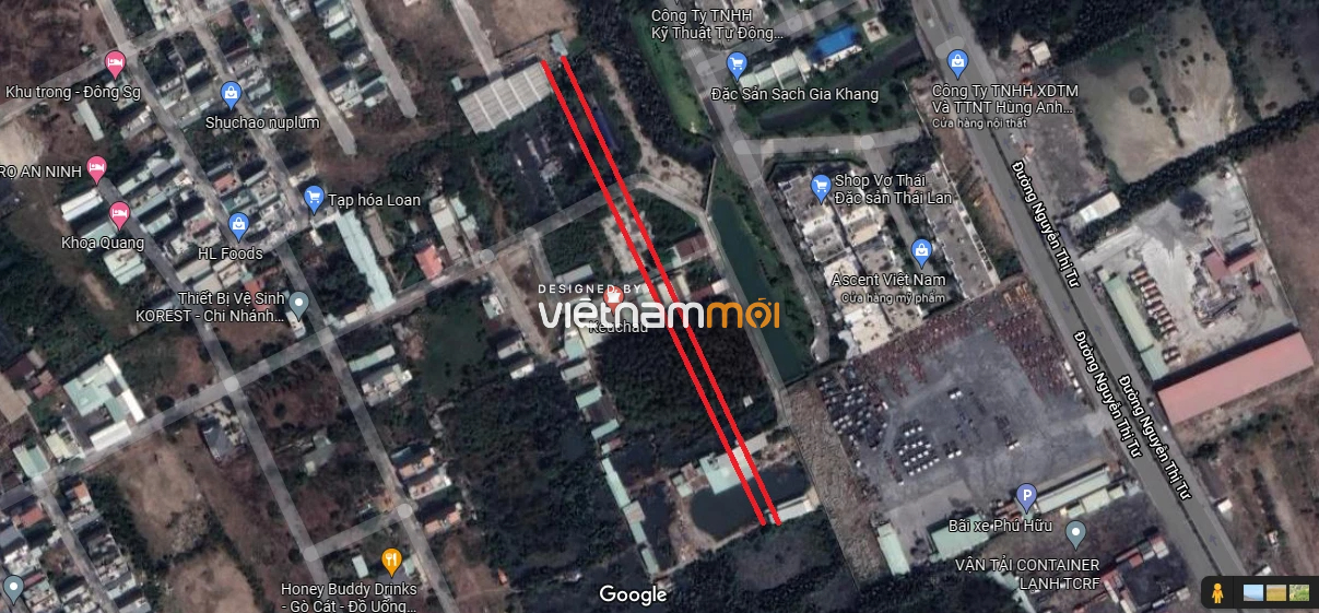 Đường sẽ mở theo quy hoạch ở phường Phú Hữu, quận 9, Thủ Đức, TP HCM (phần 11) - Ảnh 6. Đường sẽ mở theo quy hoạch ở phường Phú Hữu, quận 9, Thủ Đức, TP HCM (phần 11) - Ảnh 6.