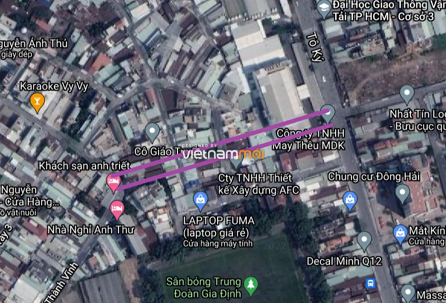 Đường sẽ mở theo quy hoạch ở phường Trung Mỹ Tây, quận 12, TP HCM (phần 2) - Ảnh 7. Đường sẽ mở theo quy hoạch ở phường Trung Mỹ Tây, quận 12, TP HCM (phần 2) - Ảnh 7.