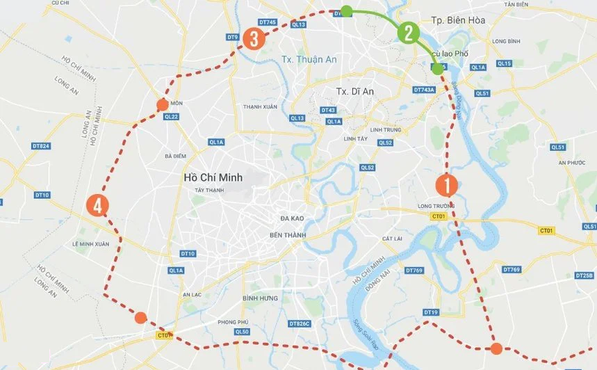 Lập Hội đồng thẩm định nghiên cứu tiền khả thi dự án vành đai 3 TP HCM - Ảnh 1. Lập Hội đồng thẩm định nghiên cứu tiền khả thi dự án vành đai 3 TP HCM - Ảnh 1.