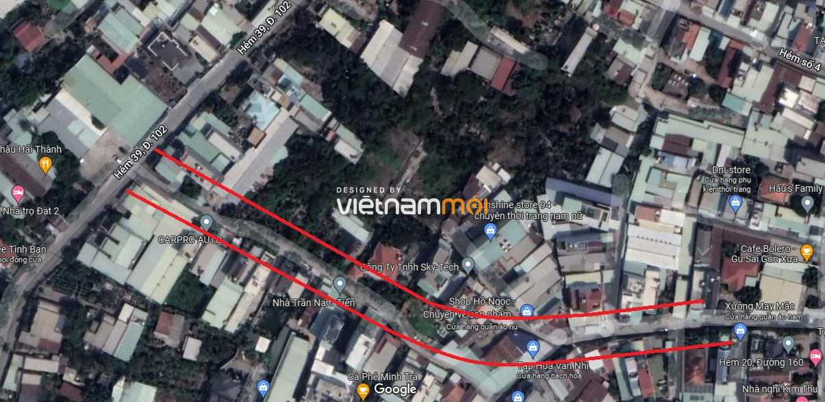 Đường sẽ mở theo quy hoạch ở phường Tăng Nhơn Phú A, quận 9, Thủ Đức, TP HCM (phần 2) - Ảnh 4. Đường sẽ mở theo quy hoạch ở phường Tăng Nhơn Phú A, quận 9, Thủ Đức, TP HCM (phần 2) - Ảnh 4.