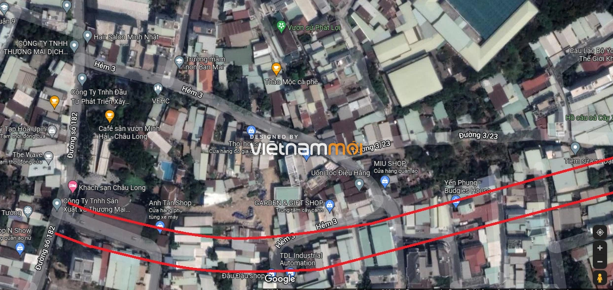 Đường sẽ mở theo quy hoạch ở phường Tăng Nhơn Phú A, quận 9, Thủ Đức, TP HCM (phần 2) - Ảnh 6. Đường sẽ mở theo quy hoạch ở phường Tăng Nhơn Phú A, quận 9, Thủ Đức, TP HCM (phần 2) - Ảnh 6.