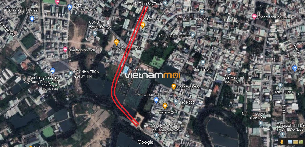 Đường sẽ mở theo quy hoạch ở phường Tăng Nhơn Phú A, quận 9, Thủ Đức, TP HCM (phần 4) - Ảnh 3. Đường sẽ mở theo quy hoạch ở phường Tăng Nhơn Phú A, quận 9, Thủ Đức, TP HCM (phần 4) - Ảnh 3.