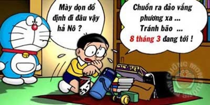 Top 20 status về 8/3 hài hước, đọc là cười năm 2022 - Ảnh 1. Top 20 status về 8/3 hài hước, đọc là cười năm 2022 - Ảnh 1.
