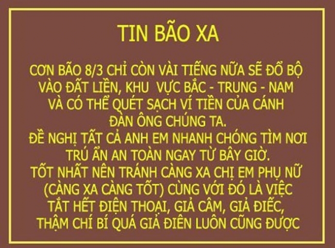 Top 20 status về 8/3 hài hước, đọc là cười năm 2022 - Ảnh 3. Top 20 status về 8/3 hài hước, đọc là cười năm 2022 - Ảnh 3.