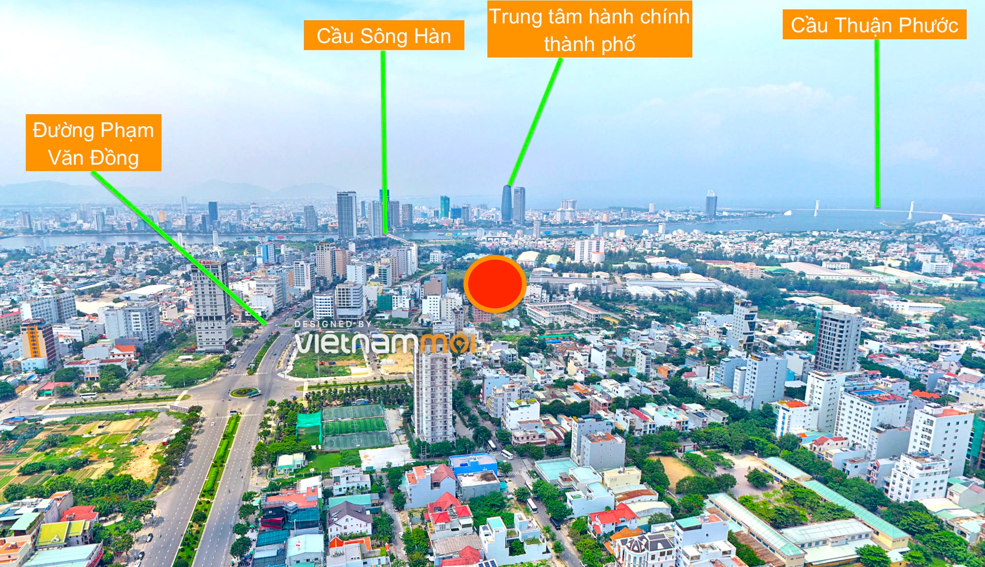 Cận cảnh nơi quy hoạch khu thương mại trung tâm và quảng trường, có tòa nhà cao 250m ở Đà Nẵng - Ảnh 4. Cận cảnh nơi quy hoạch khu thương mại trung tâm và quảng trường, có tòa nhà cao 250m ở Đà Nẵng - Ảnh 4.