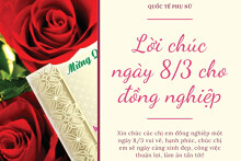 Tổng hợp 16 lời chúc ngày 8/3 cho đồng nghiệp hay và ý nghĩa