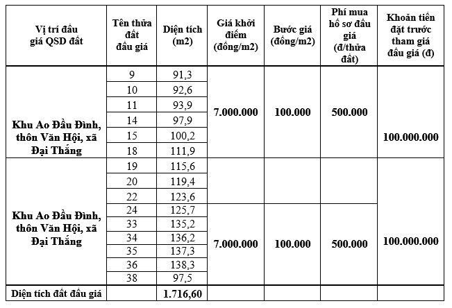 Hà Nội sắp đấu giá 77 thửa đất, khởi điểm từ 4 triệu đồng/m2 - Ảnh 2. Hà Nội sắp đấu giá 77 thửa đất, khởi điểm từ 4 triệu đồng/m2 - Ảnh 2.