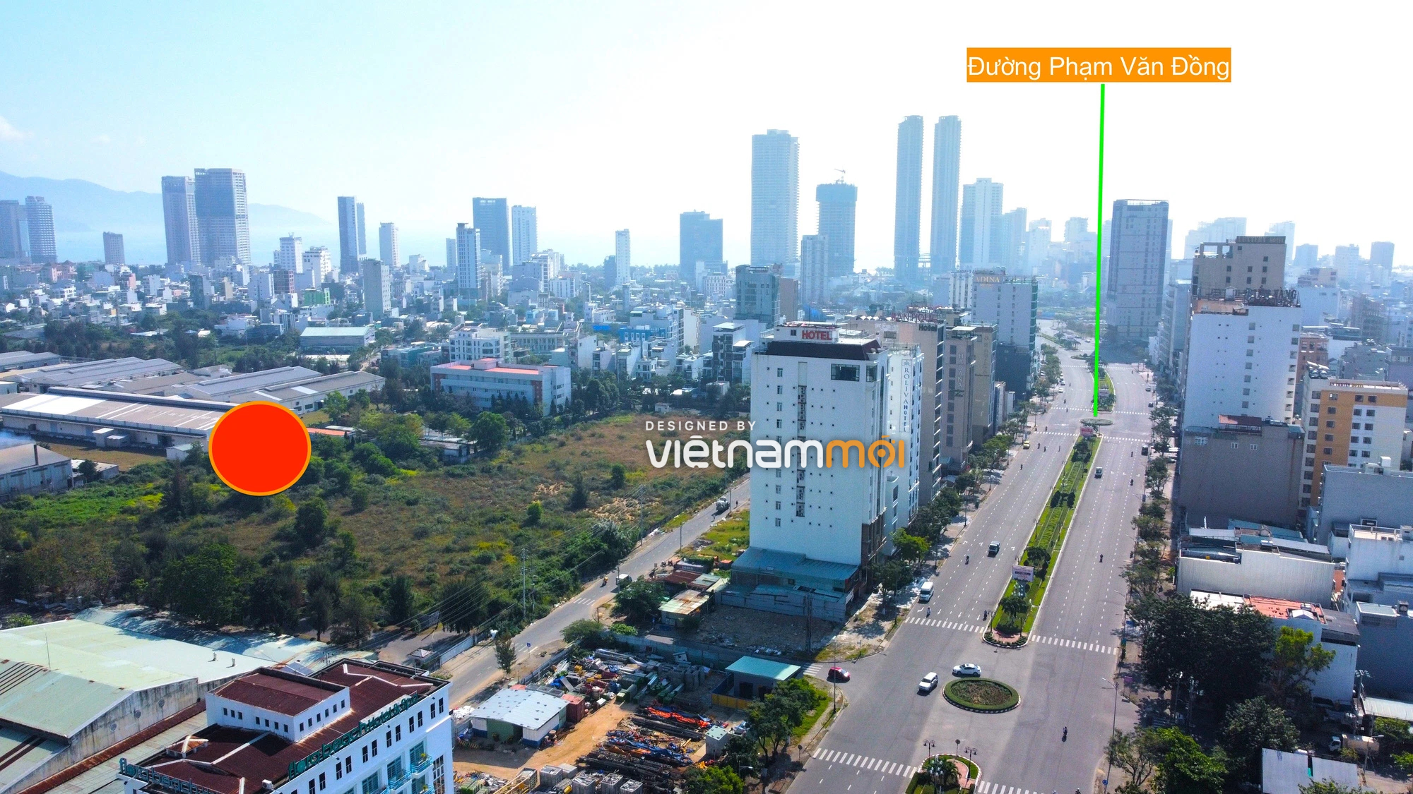 Cận cảnh nơi quy hoạch khu thương mại trung tâm và quảng trường, có tòa nhà cao 250m ở Đà Nẵng - Ảnh 5. Cận cảnh nơi quy hoạch khu thương mại trung tâm và quảng trường, có tòa nhà cao 250m ở Đà Nẵng - Ảnh 5.