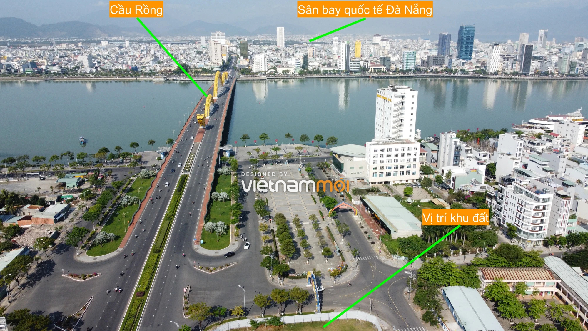 Cận cảnh khu đất vàng trước cầu Rồng sẽ xây dựng Trung tâm thương mại, khách sạn và căn hộ cao cấp - Ảnh 8. Cận cảnh khu đất vàng trước cầu Rồng sẽ xây dựng Trung tâm thương mại, khách sạn và căn hộ cao cấp - Ảnh 8.