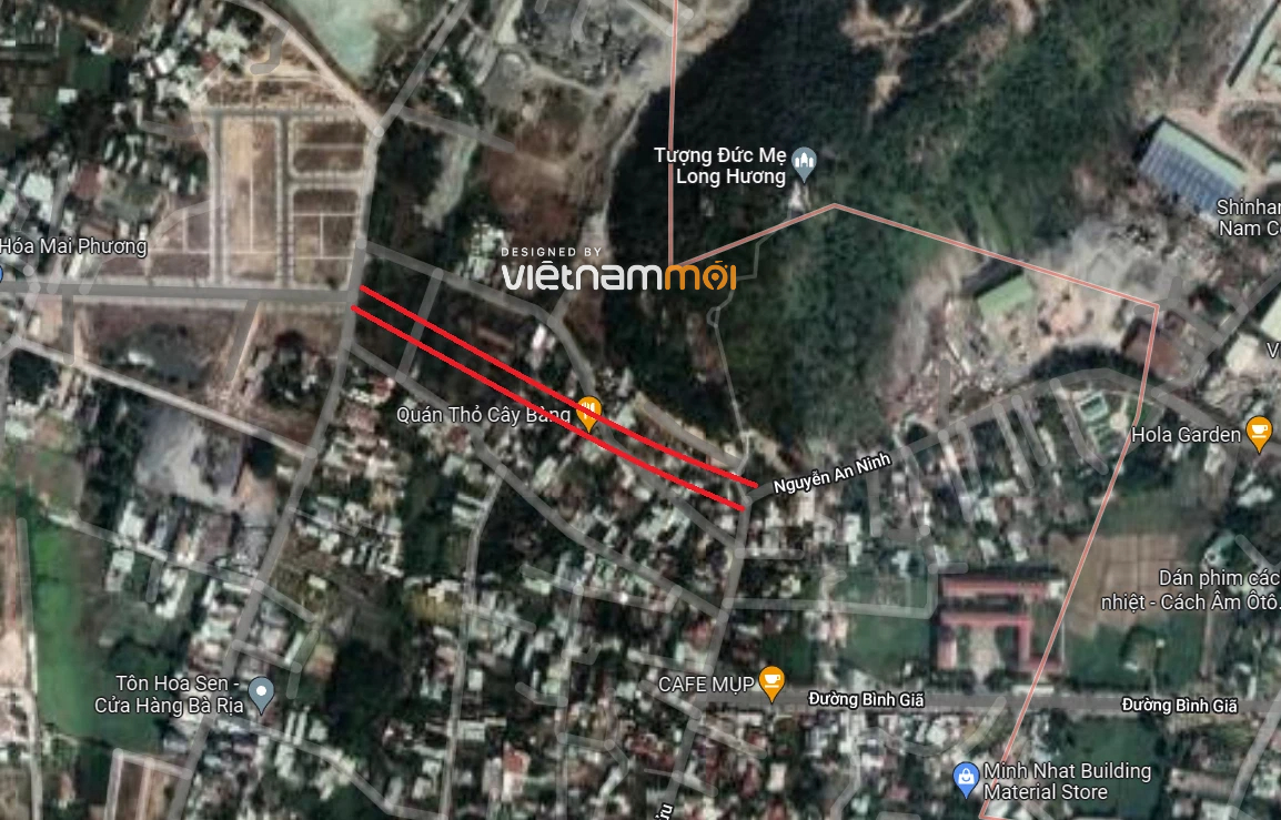 Đường sẽ mở theo quy hoạch ở phường Kim Dinh, TP Bà Rịa, tỉnh Bà Rịa - Vũng Tàu (phần 2) - Ảnh 7. Đường sẽ mở theo quy hoạch ở phường Kim Dinh, TP Bà Rịa, tỉnh Bà Rịa - Vũng Tàu (phần 2) - Ảnh 7.