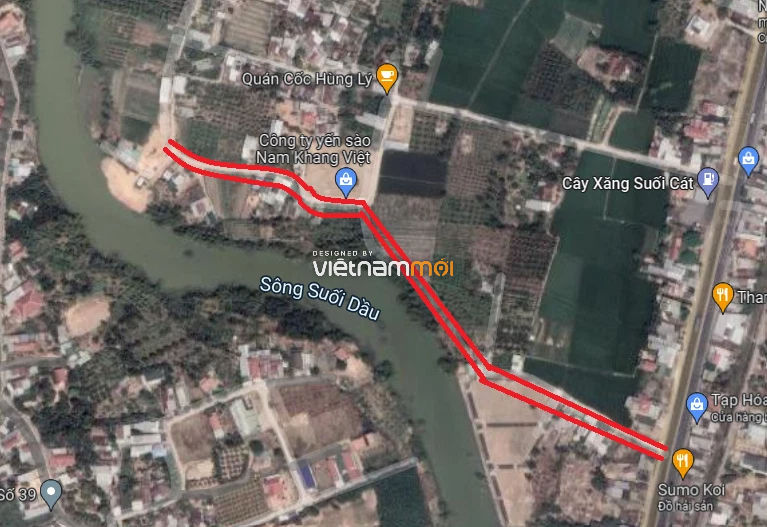 Đường sẽ mở theo quy hoạch ở xã Suối Cát, huyện Cam Lâm, tỉnh Khánh Hòa (phần 1) - Ảnh 3. Đường sẽ mở theo quy hoạch ở xã Suối Cát, huyện Cam Lâm, tỉnh Khánh Hòa (phần 1) - Ảnh 3.