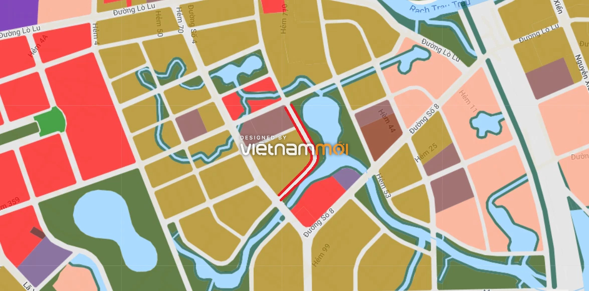 Đường sẽ mở theo quy hoạch ở phường Trường Thạnh, quận 9, Thủ Đức, TP HCM (phần 5) - Ảnh 6.