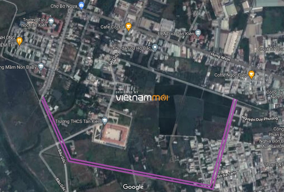 Đường sẽ mở theo quy hoạch ở xã Tân Kiên, huyện Bình Chánh, TP HCM (Phần 5) - Ảnh 5. Đường sẽ mở theo quy hoạch ở xã Tân Kiên, huyện Bình Chánh, TP HCM (Phần 5) - Ảnh 5.